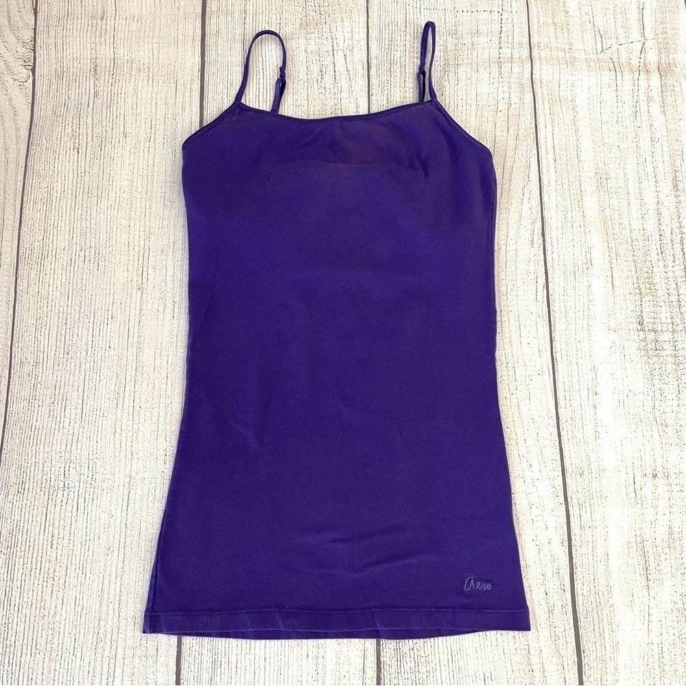 Y2K AEROPOSTALE Junior’s Favorite Purple Cami Size Small